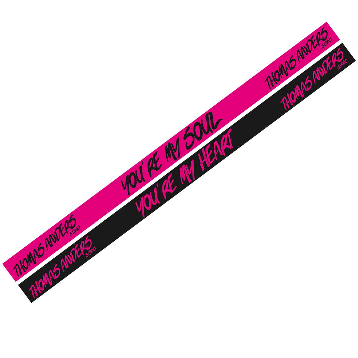 Thomas Anders Festivalarmband 2er Set „You’re my heart…“
